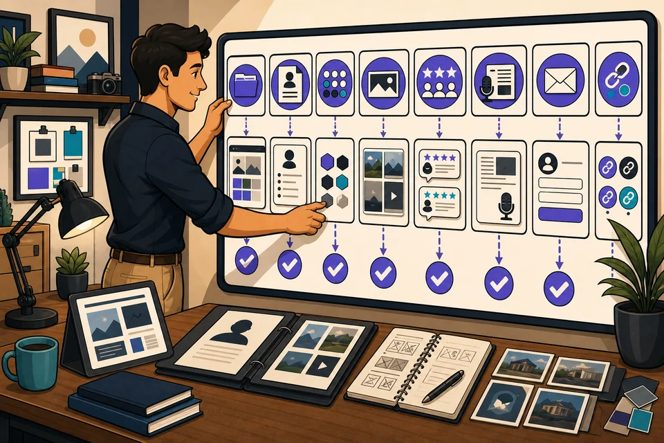 Career Portfolio trust-builder illustration for every major offer has a path.